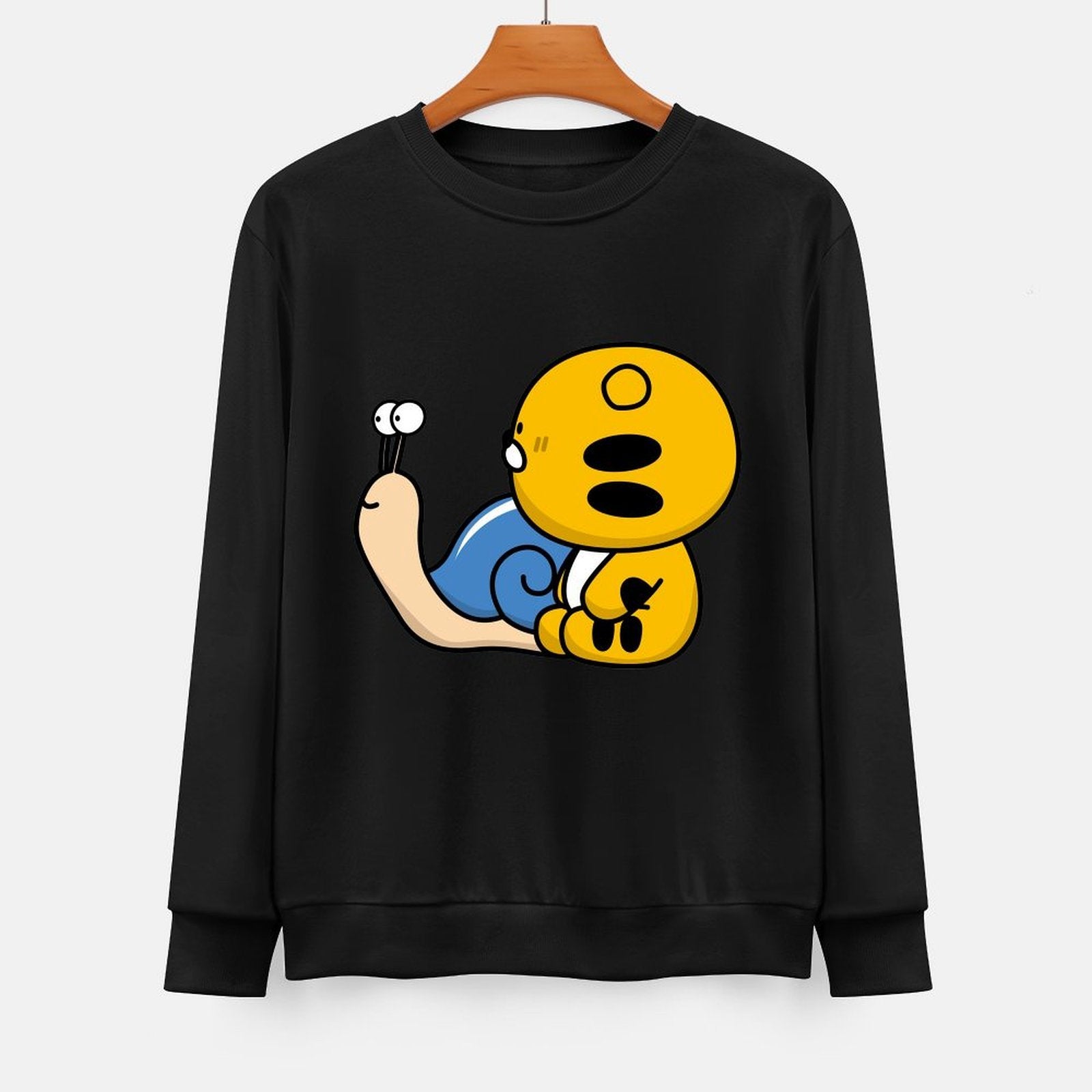 Front Patterned Long Sleeve TopEveryday Fade-Proof